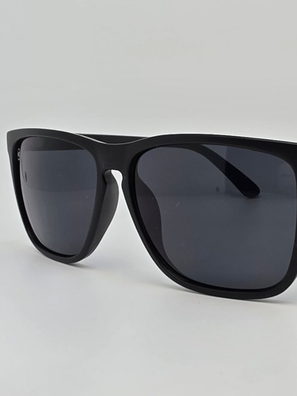 Knockaround Fast Lanes Matte Black on Black Frame Smoke Lens Sunglasses 56mm
